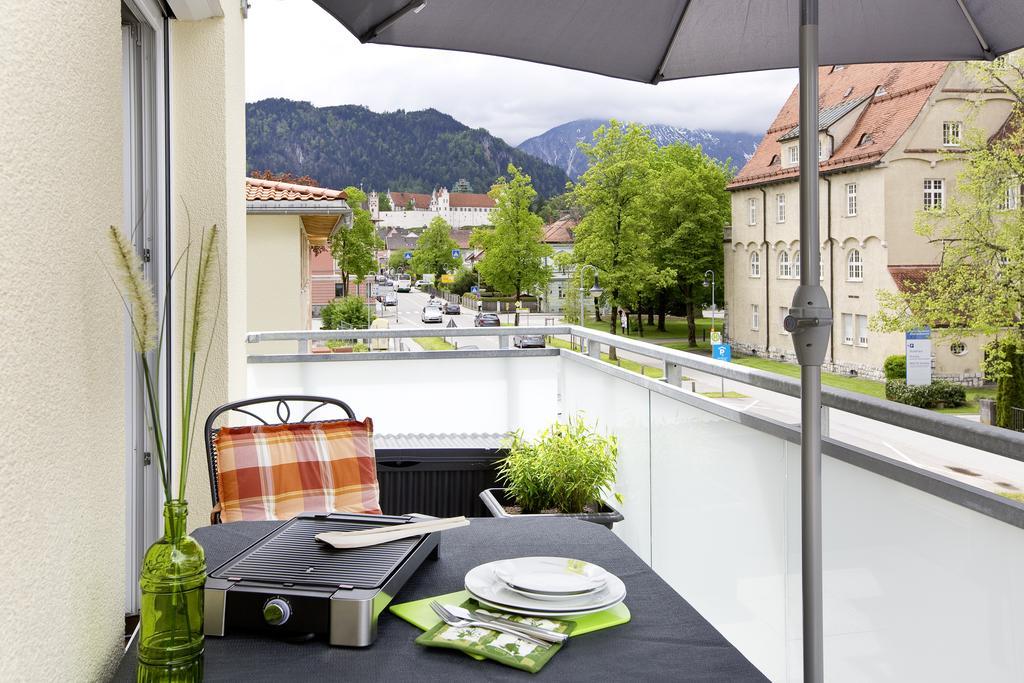 Ferienwohnung Schlossblick - City Фюссен Екстер'єр фото